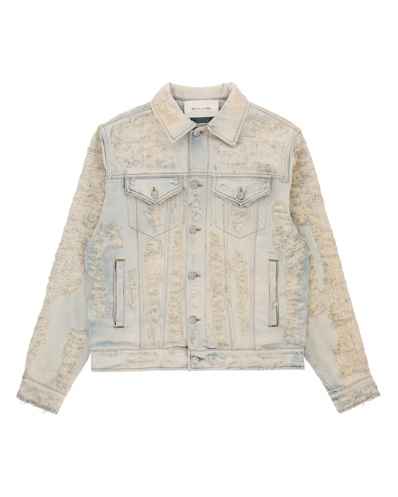 Destroyed Denim Jacket